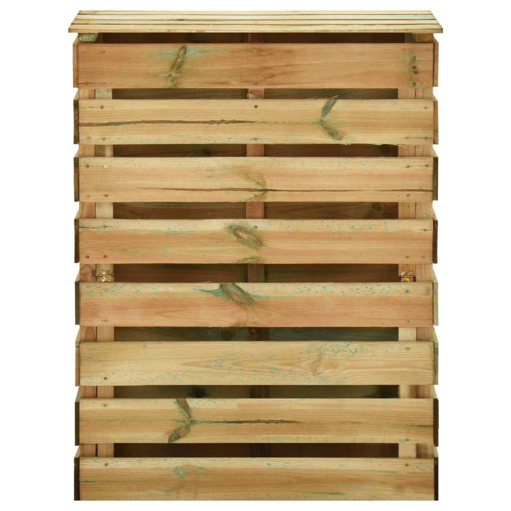 vidaXL Compostor grădină din șipci 3 buc. 80x50x100 cm lemn pin tratat vidaXL Compostor grădină din șipci 3 buc. 80x50x100 cm lemn pin tratat