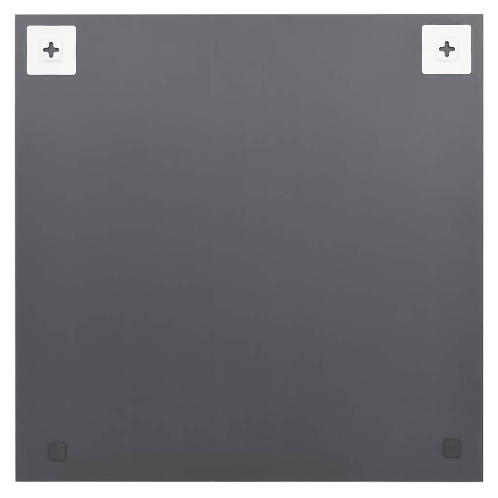 vidaXL Oglindă de perete cu lumini LED, sticlă, pătrată