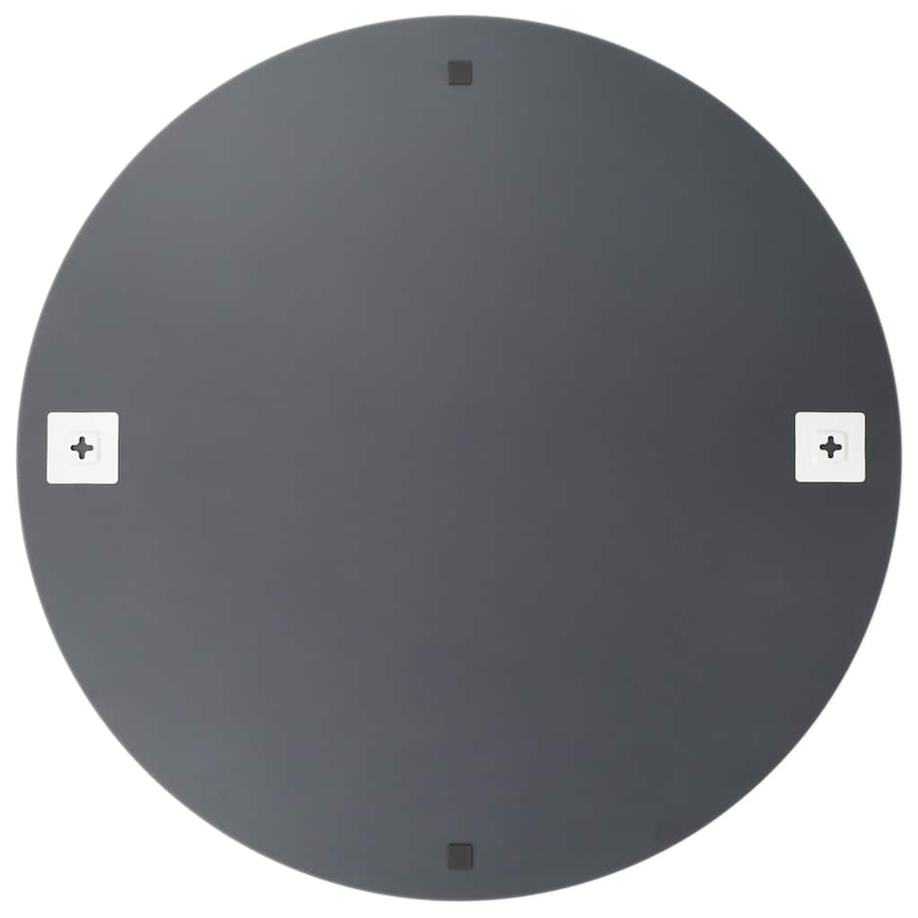 vidaXL Oglindă de perete cu lumini LED, sticlă, rotundă vidaXL Oglindă de perete cu lumini LED, sticlă, rotundă