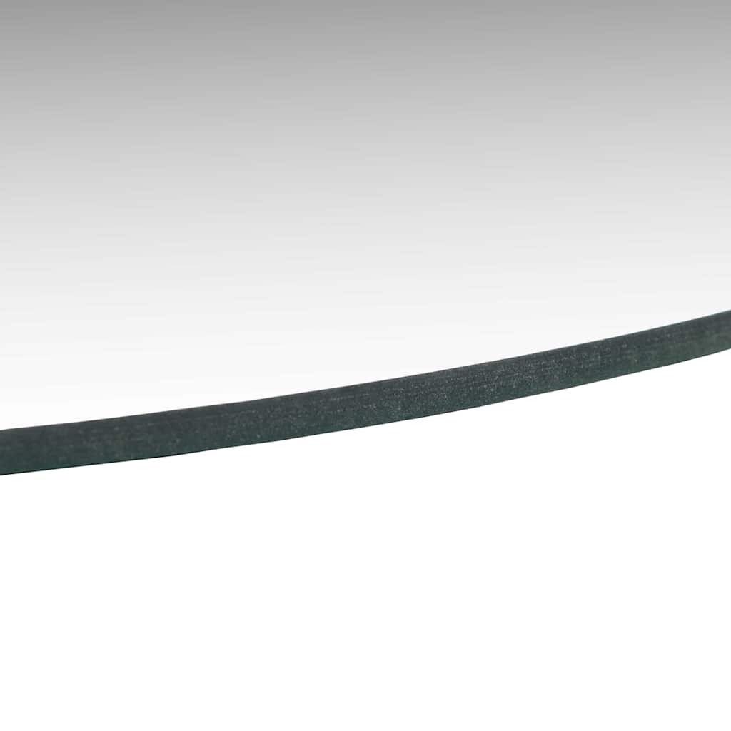 vidaXL Oglindă de perete cu lumini LED, fără ramă, sticlă, rotundă