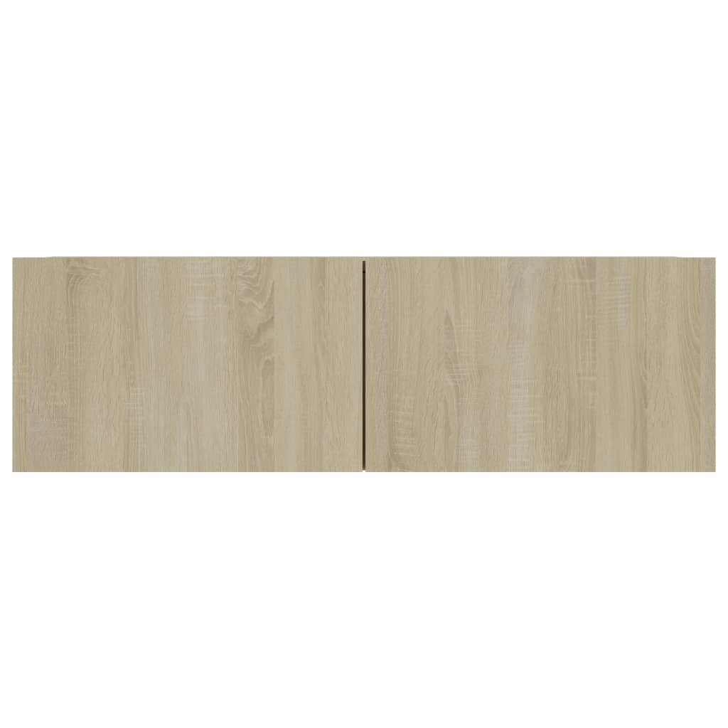vidaXL Dulapuri TV, 4 buc., stejar sonoma, 100x30x30 cm lemn prelucrat