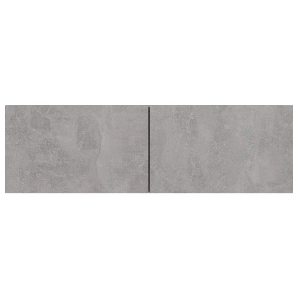 vidaXL Dulapuri TV, 4 buc, gri beton, 100x30x30 cm, lemn prelucrat