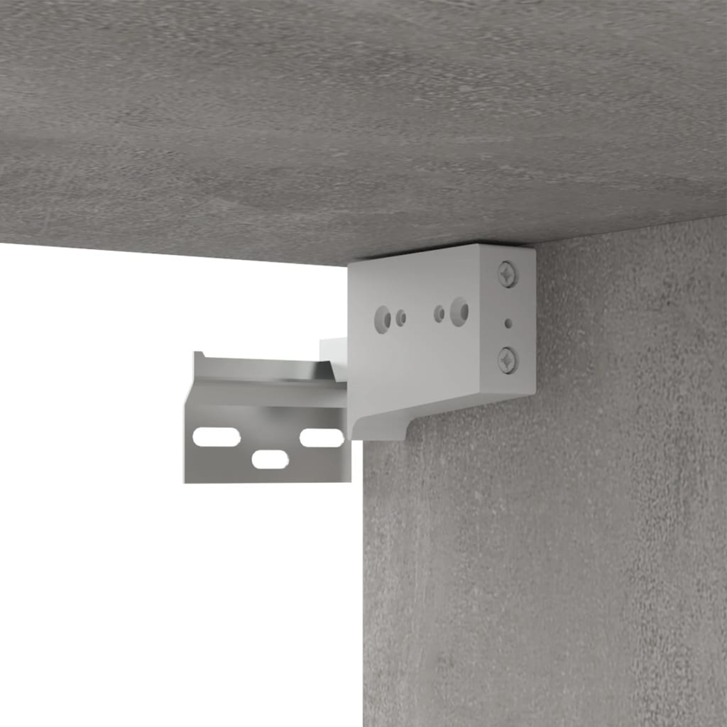 vidaXL Set de dulapuri TV, 4 piese, gri beton, lemn prelucrat vidaXL Set de dulapuri TV, 4 piese, gri beton, lemn prelucrat