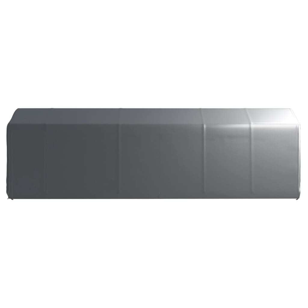 vidaXL Cort de depozitare, gri, 300x750 cm, oțel vidaXL Cort de depozitare, gri, 300x750 cm, oțel