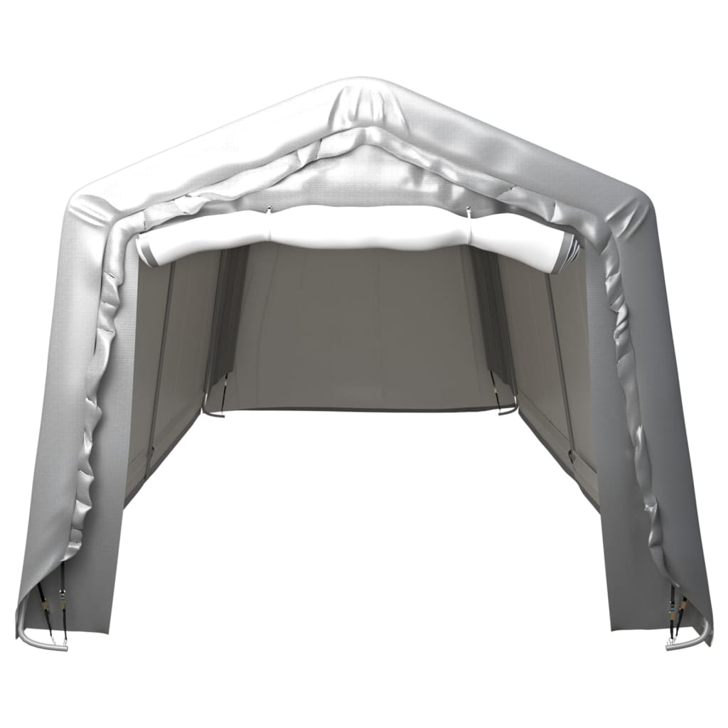 vidaXL Cort de depozitare, gri, 300x900 cm, oțel vidaXL Cort de depozitare, gri, 300x900 cm, oțel