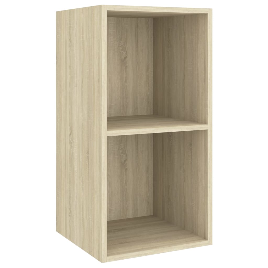 vidaXL Set de dulapuri TV, 3 piese, stejar Sonoma, lemn prelucrat vidaXL Set de dulapuri TV, 3 piese, stejar Sonoma, lemn prelucrat