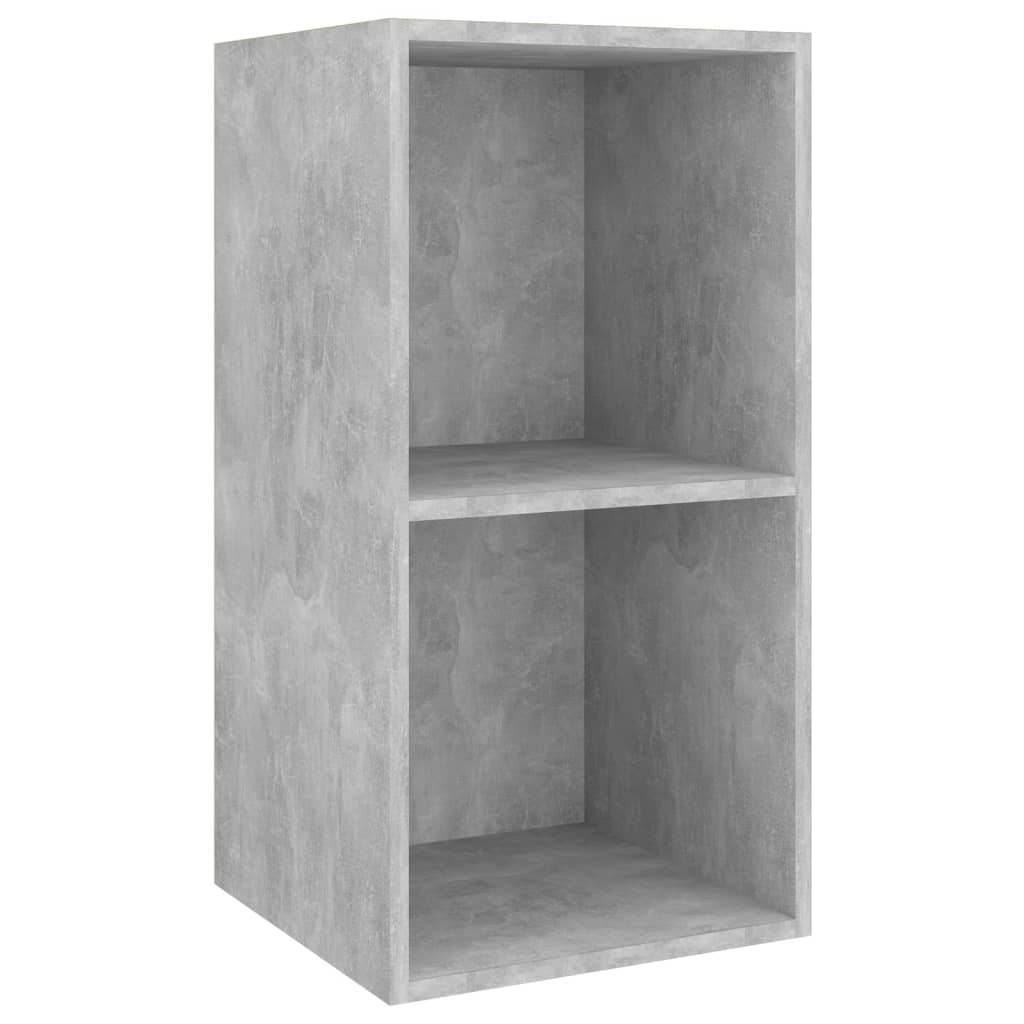 vidaXL Set de dulapuri TV, 3 piese, gri beton, lemn prelucrat vidaXL Set de dulapuri TV, 3 piese, gri beton, lemn prelucrat