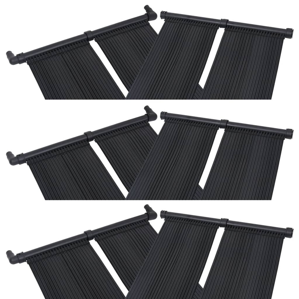 vidaXL Panou încălzitor solar pentru piscină, 6 buc., 80x310 cm vidaXL Panou încălzitor solar pentru piscină, 6 buc., 80x310 cm
