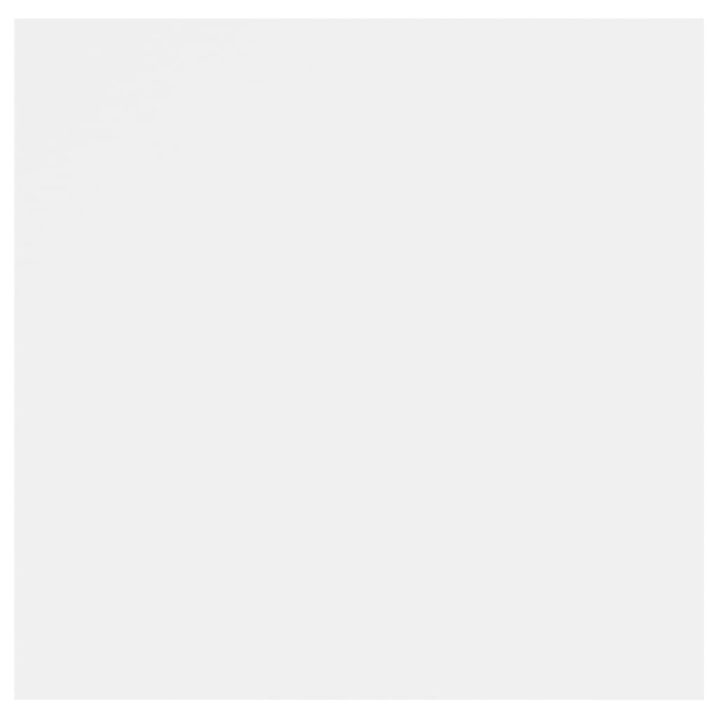 vidaXL Noptiere, 2 buc., alb, 30,5x30x30 cm, lemn prelucrat