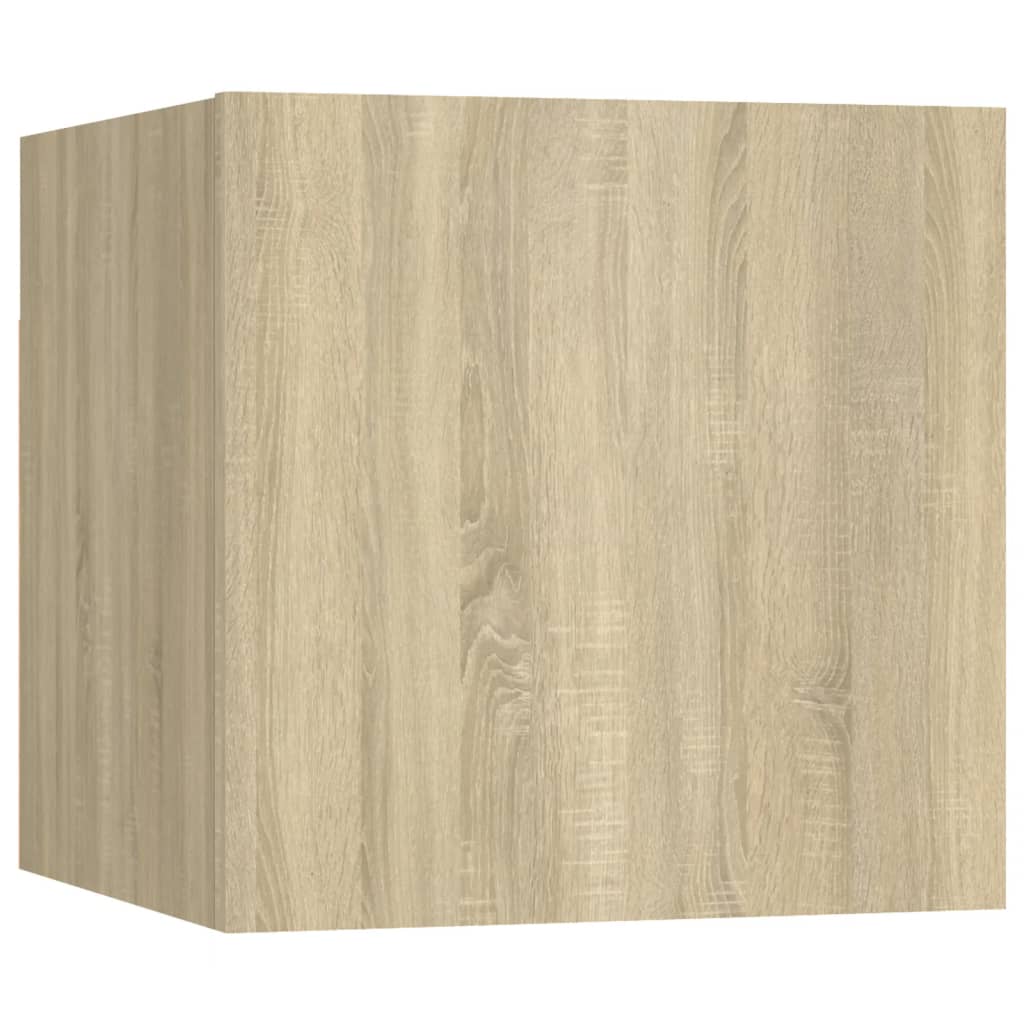 vidaXL Noptiere, stejar Sonoma, 30,5x30x30cm, lemn prelucrat vidaXL Noptiere, stejar Sonoma, 30,5x30x30cm, lemn prelucrat