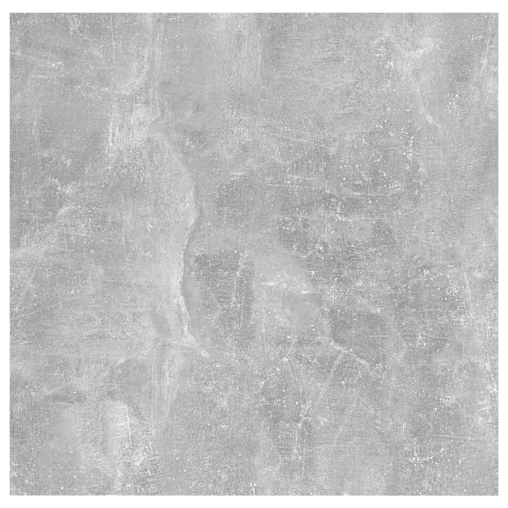 vidaXL Noptiere, 2 buc., gri beton, 30,5x30x30 cm, lemn prelucrat