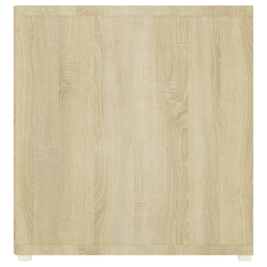 vidaXL Dulapuri TV, 2 buc stejar sonoma, 107x35x37 cm, lemn prelucrat