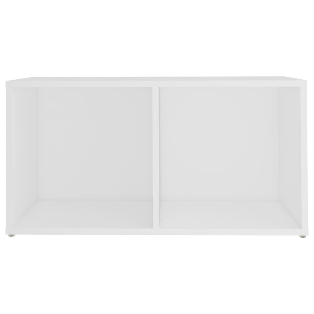 vidaXL Dulapuri TV, 2 buc., alb, 72x35x36,5 cm, lemn prelucrat