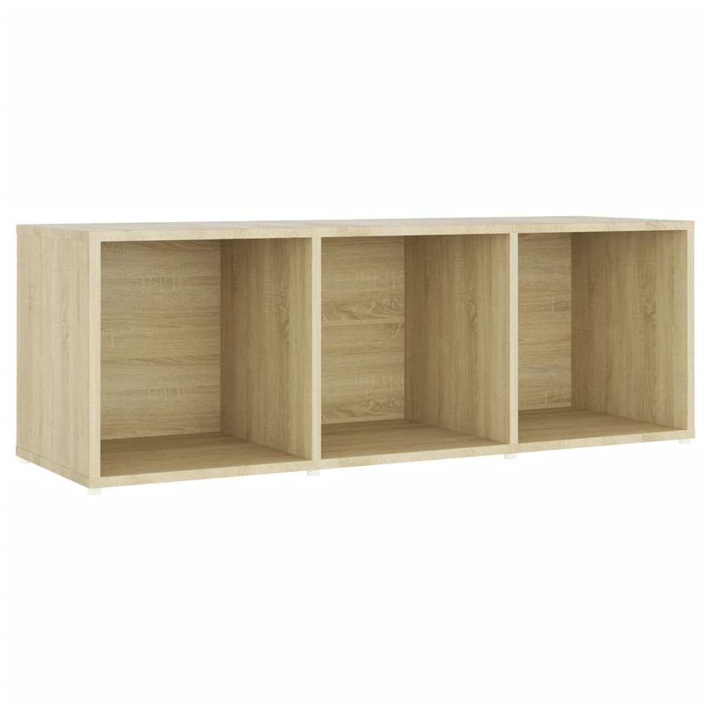 vidaXL Set de dulapuri TV, 3 piese, stejar Sonoma, lemn prelucrat vidaXL Set de dulapuri TV, 3 piese, stejar Sonoma, lemn prelucrat