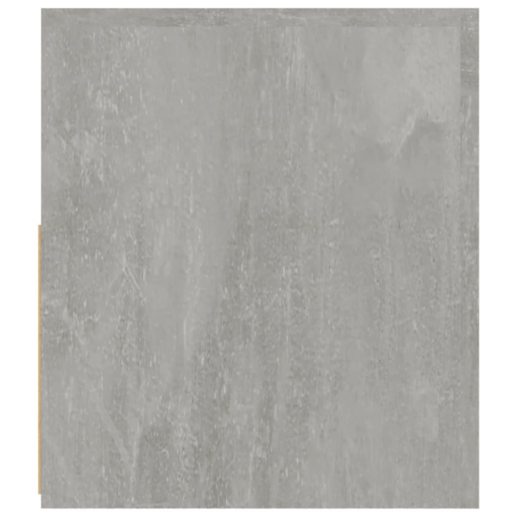 vidaXL Noptiere cu LED-uri, 2 buc., gri beton, 60x35x40 cm