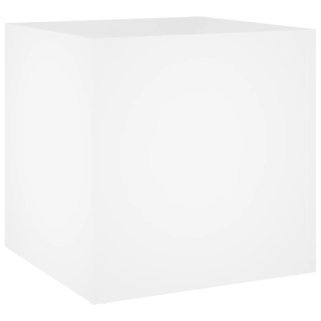 vidaXL Set de mobilier pentru hol, alb, lemn prelucrat