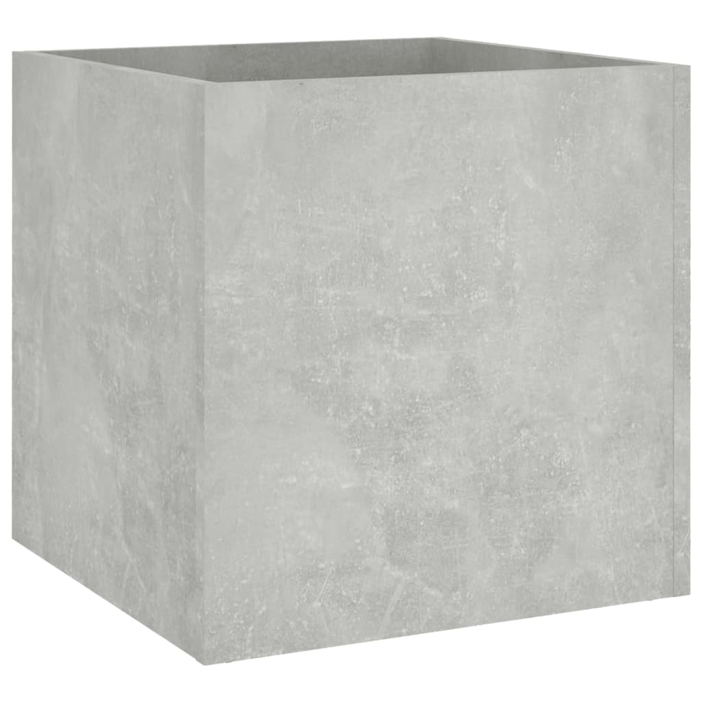 vidaXL Set de mobilier pentru hol, gri beton, lemn prelucrat
