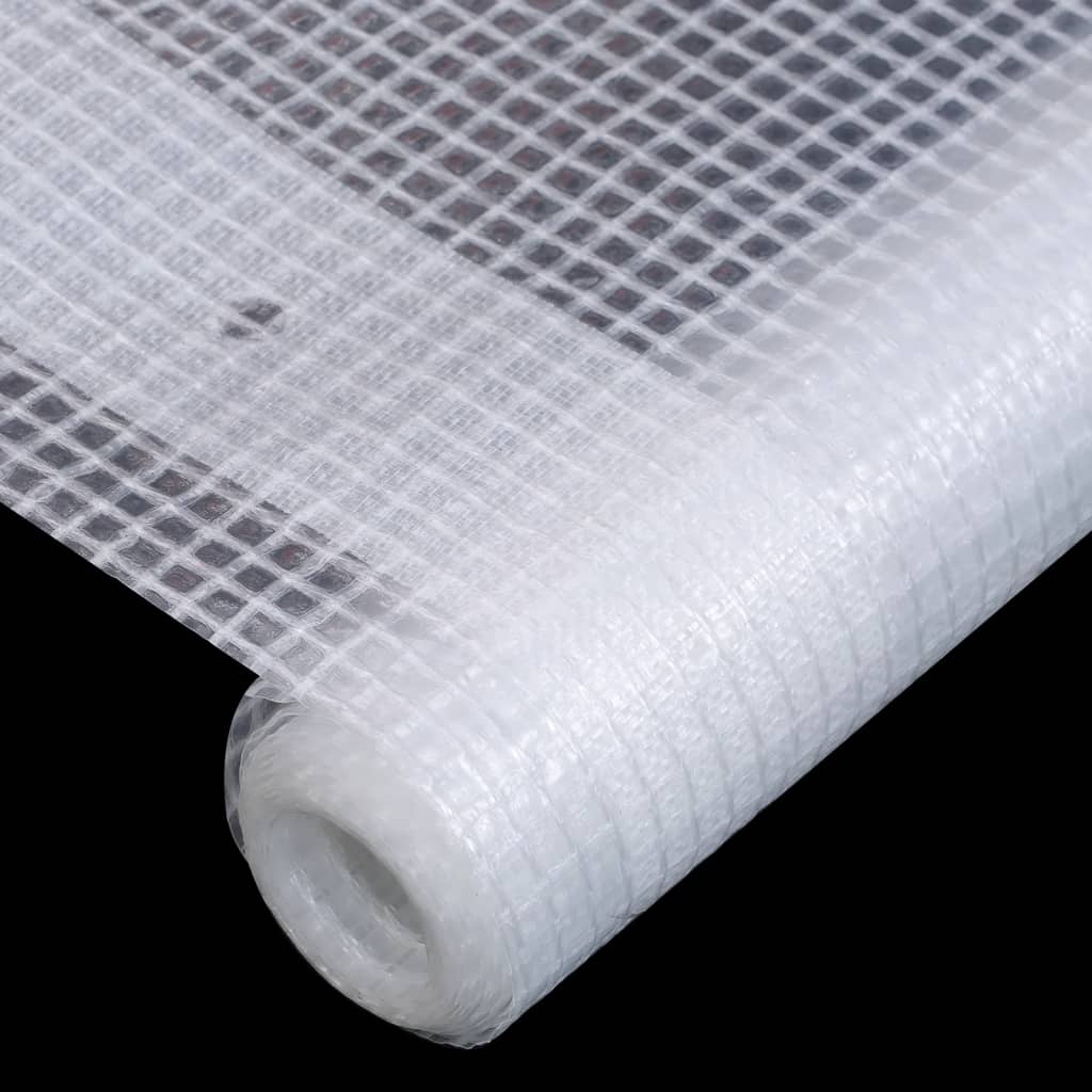vidaXL Prelate Leno, 2 buc., alb, 4x8 m, 260 g/m² vidaXL Prelate Leno, 2 buc., alb, 4x8 m, 260 g/m²