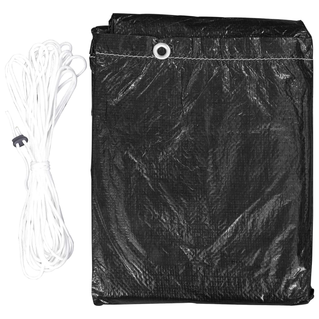 vidaXL Huse balansoar, 2 buc., 10 ocheți, 2 fermoare, 255x145x170 cm vidaXL Huse balansoar, 2 buc., 10 ocheți, 2 fermoare, 255x145x170 cm