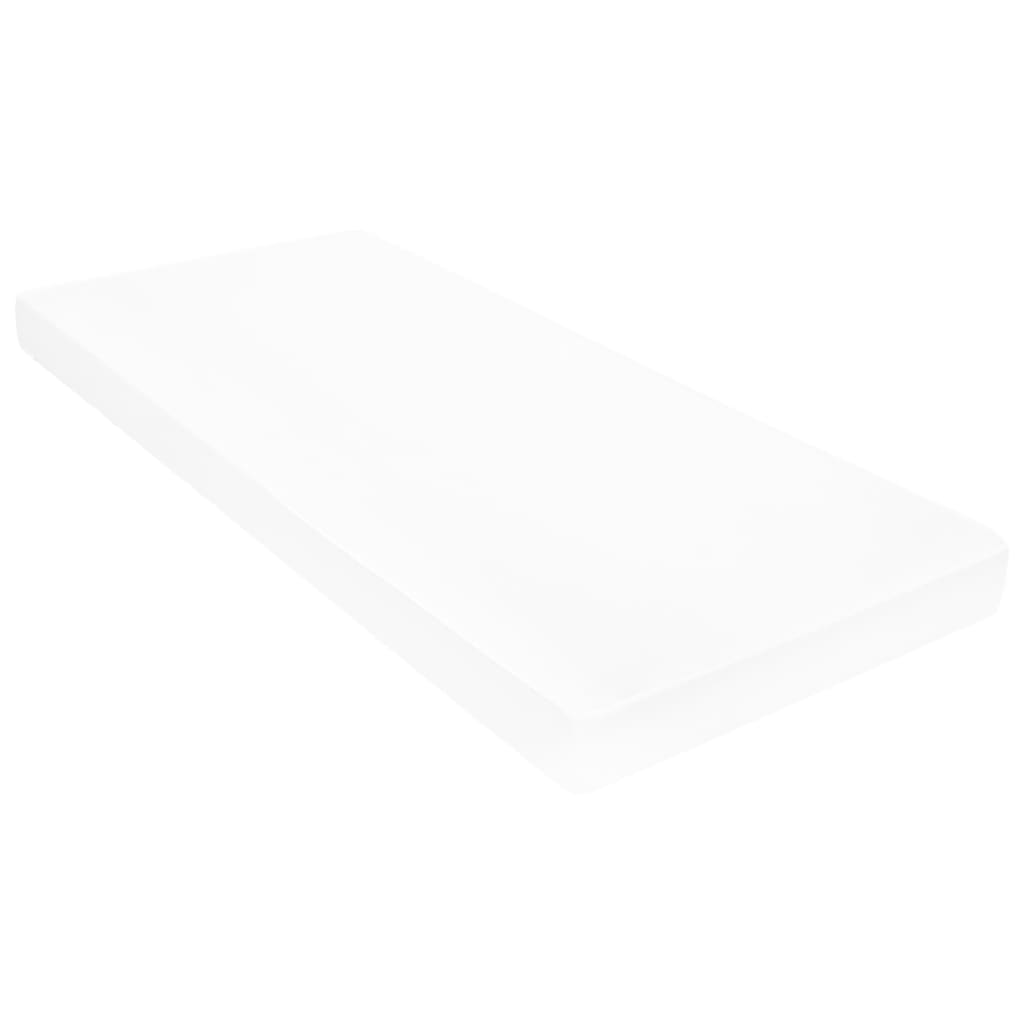 vidaXL Pat de zi cu saltea, 90x200 cm, lemn masiv de pin