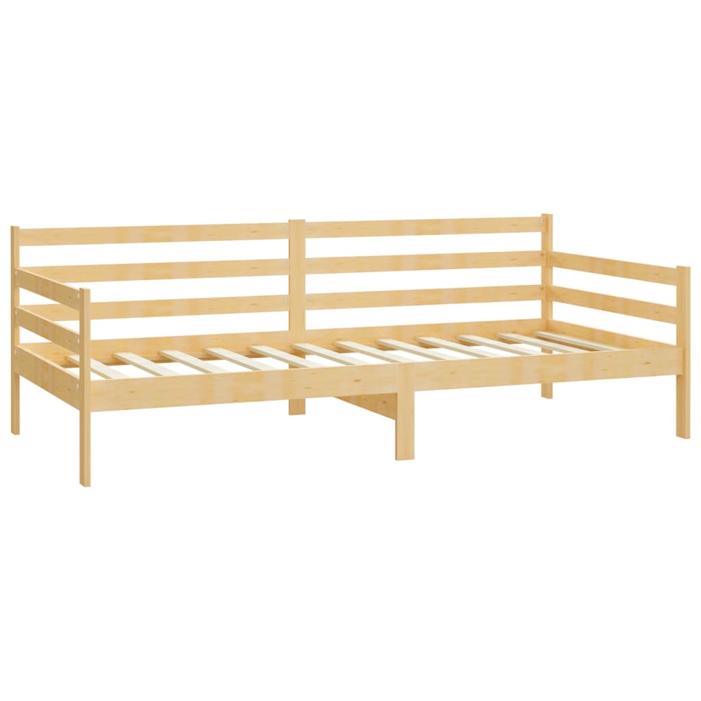 vidaXL Pat de zi cu sertare, 90x200 cm, lemn masiv de pin