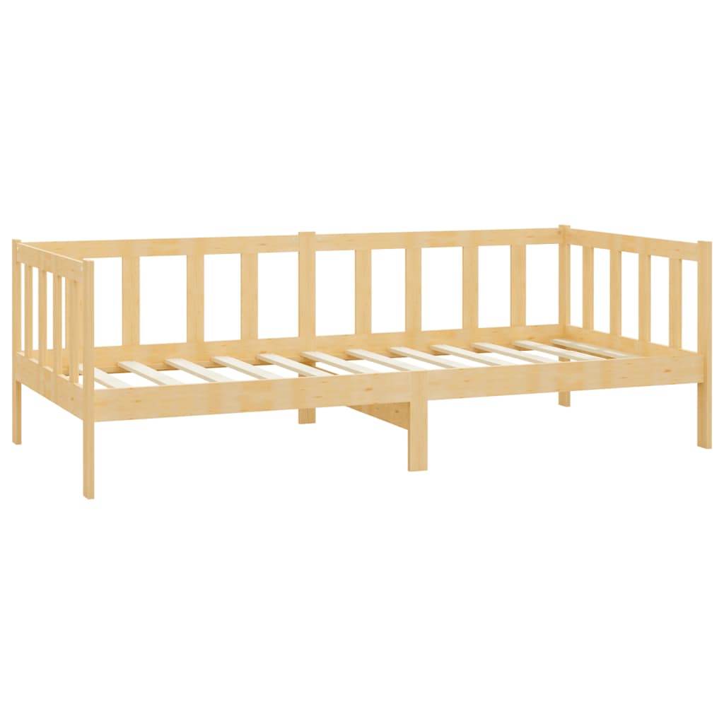 vidaXL Pat de zi cu sertare, 90x200 cm, lemn masiv de pin