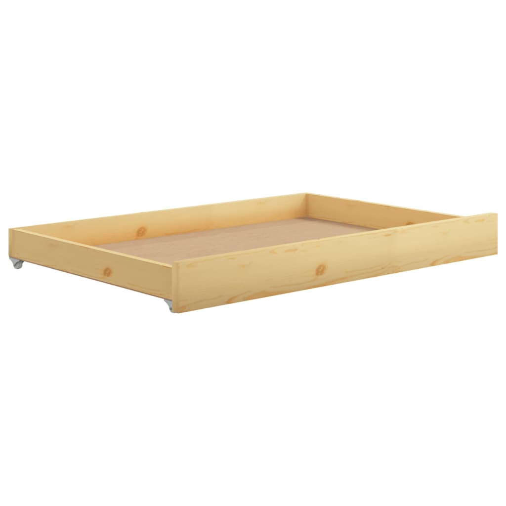 vidaXL Pat de zi cu sertare, 90x200 cm, lemn masiv de pin