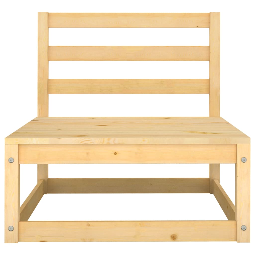 vidaXL Set mobilier de grădină din 8 piese, lemn masiv de pin vidaXL Set mobilier de grădină din 8 piese, lemn masiv de pin