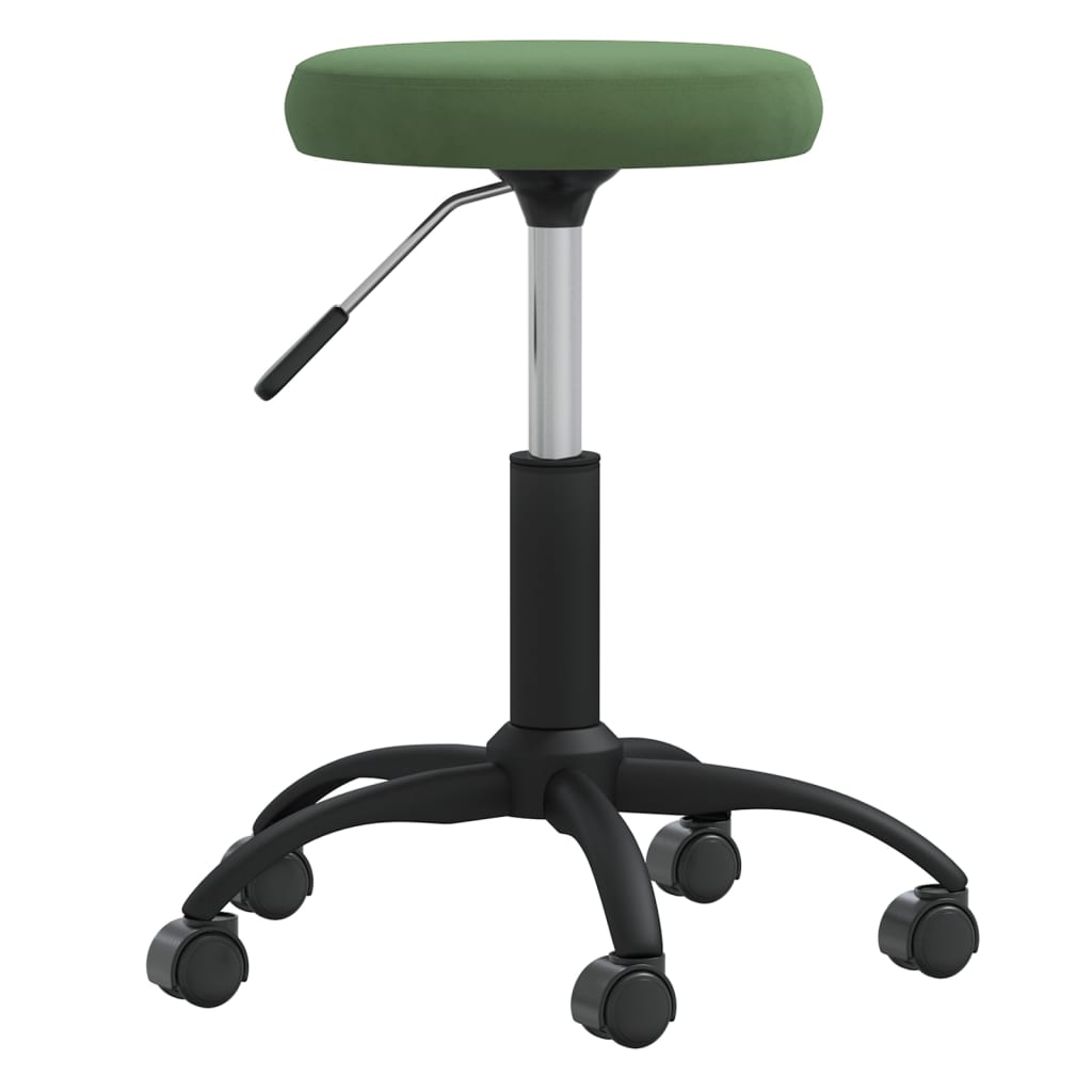 vidaXL Scaun de bucătărie, verde închis, catifea vidaXL Scaun de bucătărie, verde închis, catifea