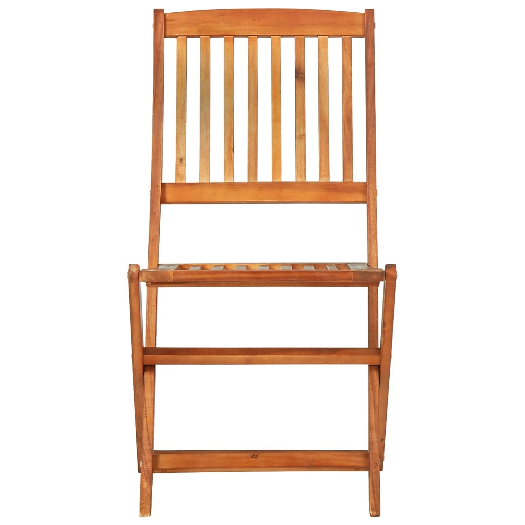 vidaXL Set mobilier de grădină, 7 piese, lemn masiv de acacia