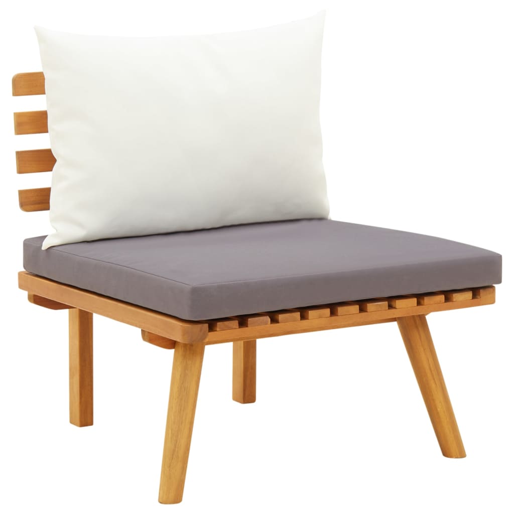 vidaXL Set mobilier grădină cu perne, 6 piese, lemn masiv acacia vidaXL Set mobilier grădină cu perne, 6 piese, lemn masiv acacia