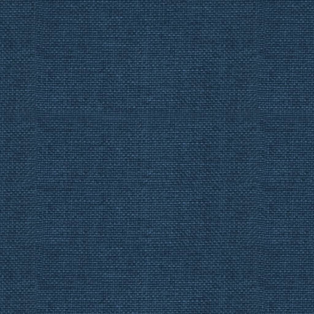 vidaXL Scaun de bucătărie pivotant, albastru, material textil vidaXL Scaun de bucătărie pivotant, albastru, material textil