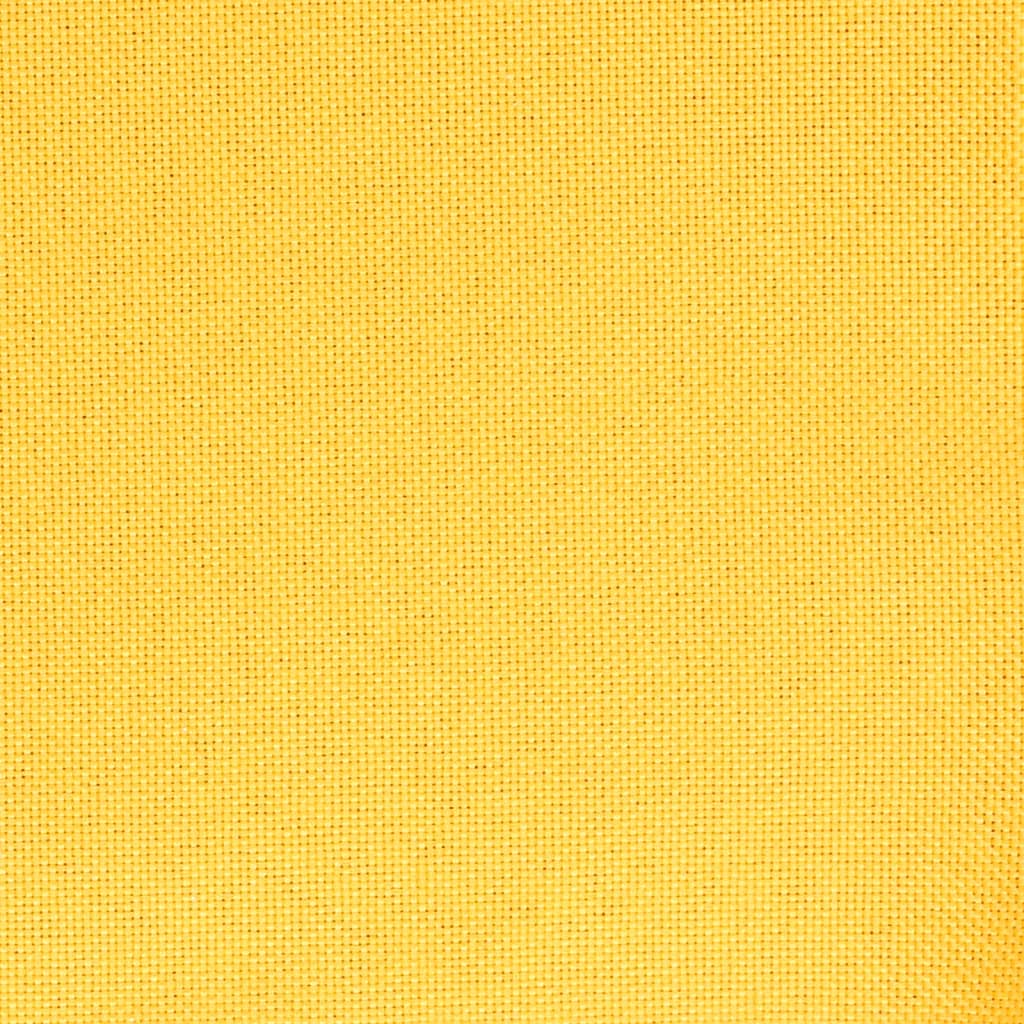 vidaXL Scaun de bucătărie pivotant, galben muștar, textil vidaXL Scaun de bucătărie pivotant, galben muștar, textil