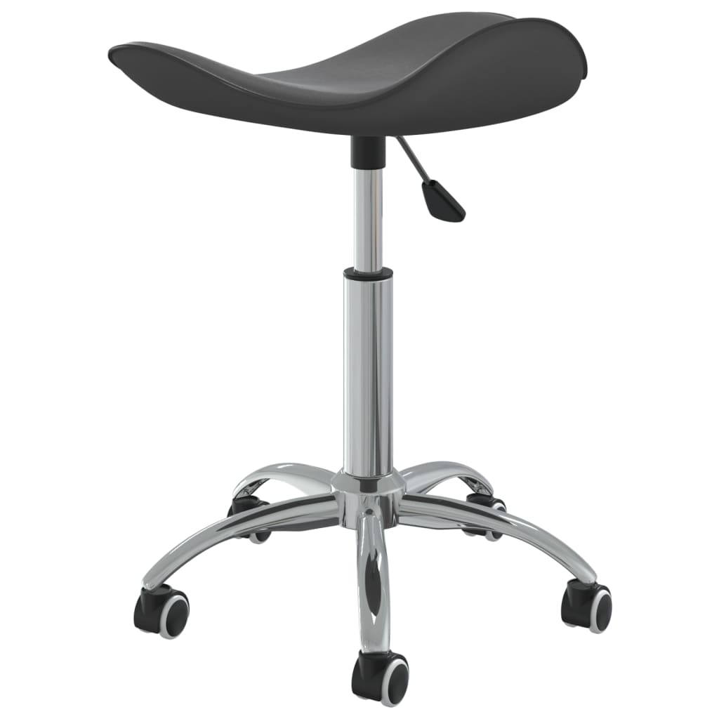 vidaXL Scaun de birou, gri, piele ecologică vidaXL Scaun de birou, gri, piele ecologică