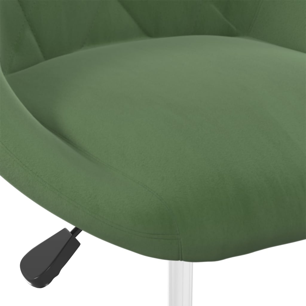 vidaXL Scaune de bucătărie pivotante, 4 buc., verde închis, catifea vidaXL Scaune de bucătărie pivotante, 4 buc., verde închis, catifea