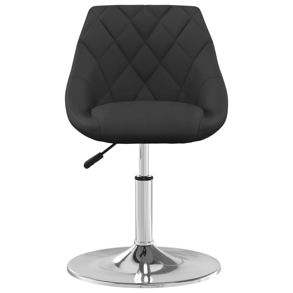 vidaXL Scaune de sufragerie pivotante 6 buc, negru, catifea vidaXL Scaune de sufragerie pivotante 6 buc, negru, catifea