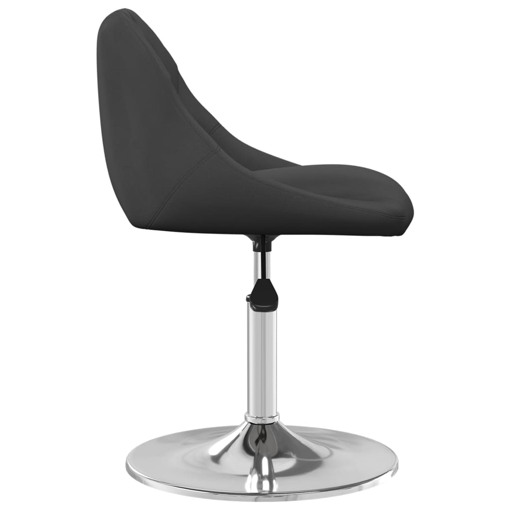 vidaXL Scaune de sufragerie pivotante 6 buc, negru, catifea vidaXL Scaune de sufragerie pivotante 6 buc, negru, catifea