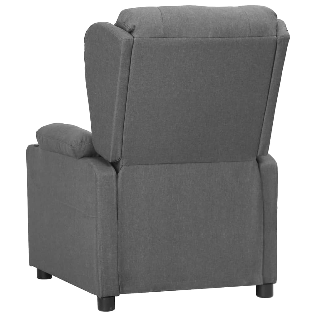 vidaXL Fotoliu cu ridicare, gri deschis, textil vidaXL Fotoliu cu ridicare, gri deschis, textil