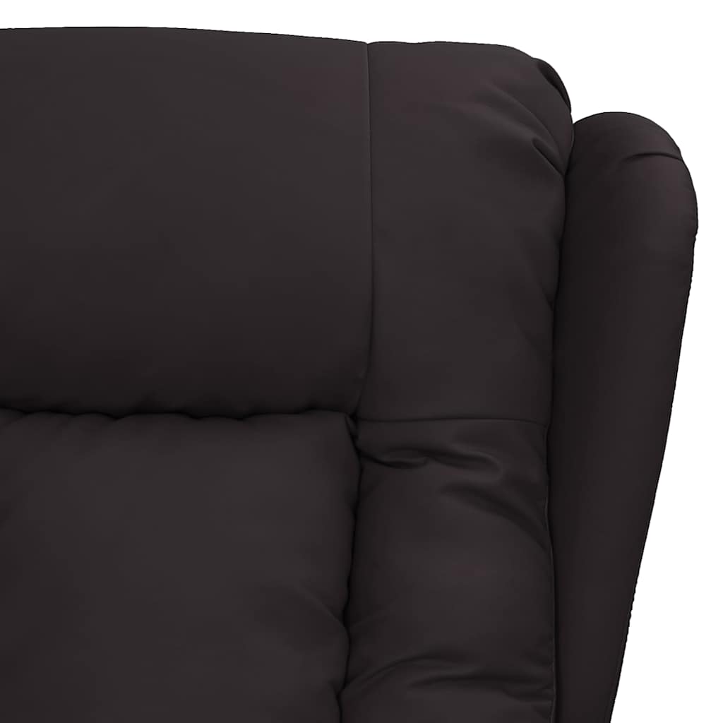 vidaXL Fotoliu de masaj cu ridicare, negru, piele ecologică vidaXL Fotoliu de masaj cu ridicare, negru, piele ecologică