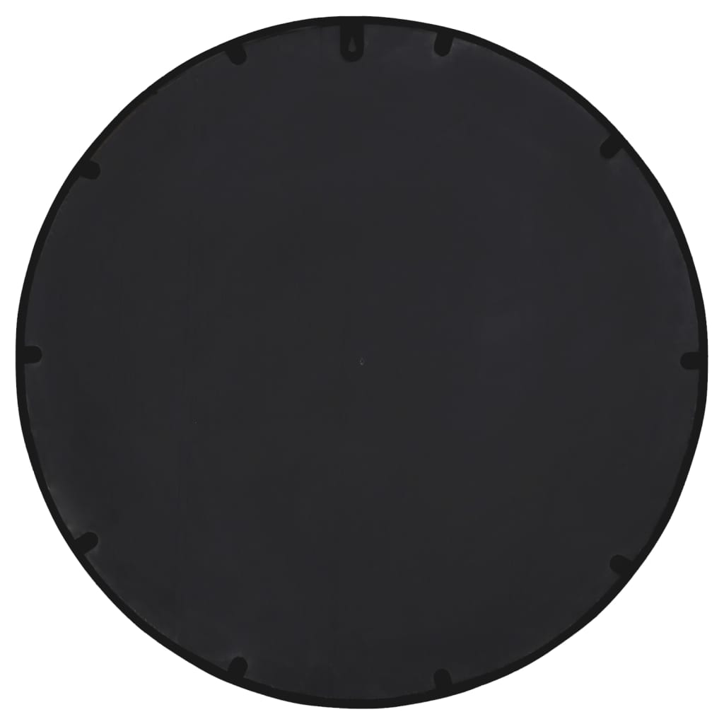 vidaXL Oglindă rotundă,negru,40x4 cm,fier,pentru utilizare în interior vidaXL Oglindă rotundă,negru,40x4 cm,fier,pentru utilizare în interior
