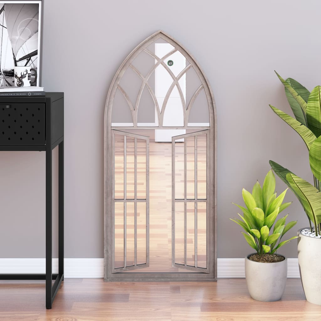 vidaXL Oglindă,nisip, 100x45 cm,fier, pentru utilizare în interior vidaXL Oglindă,nisip, 100x45 cm,fier, pentru utilizare în interior