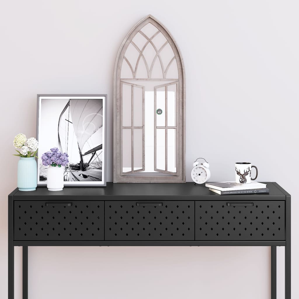 vidaXL Oglindă,nisip, 70x30 cm,fier, pentru utilizare în interior vidaXL Oglindă,nisip, 70x30 cm,fier, pentru utilizare în interior