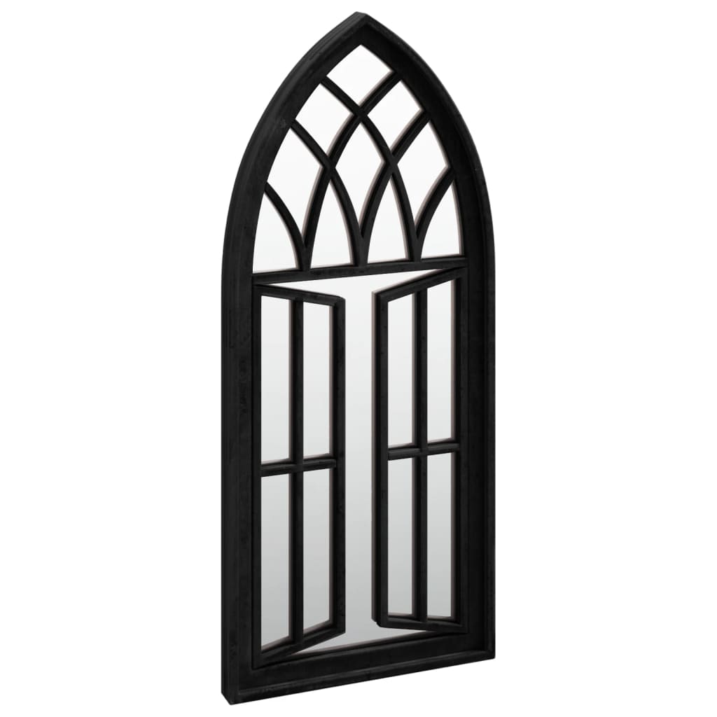 vidaXL Oglindă,negru, 70x30 cm,fier, pentru utilizare în interior vidaXL Oglindă,negru, 70x30 cm,fier, pentru utilizare în interior