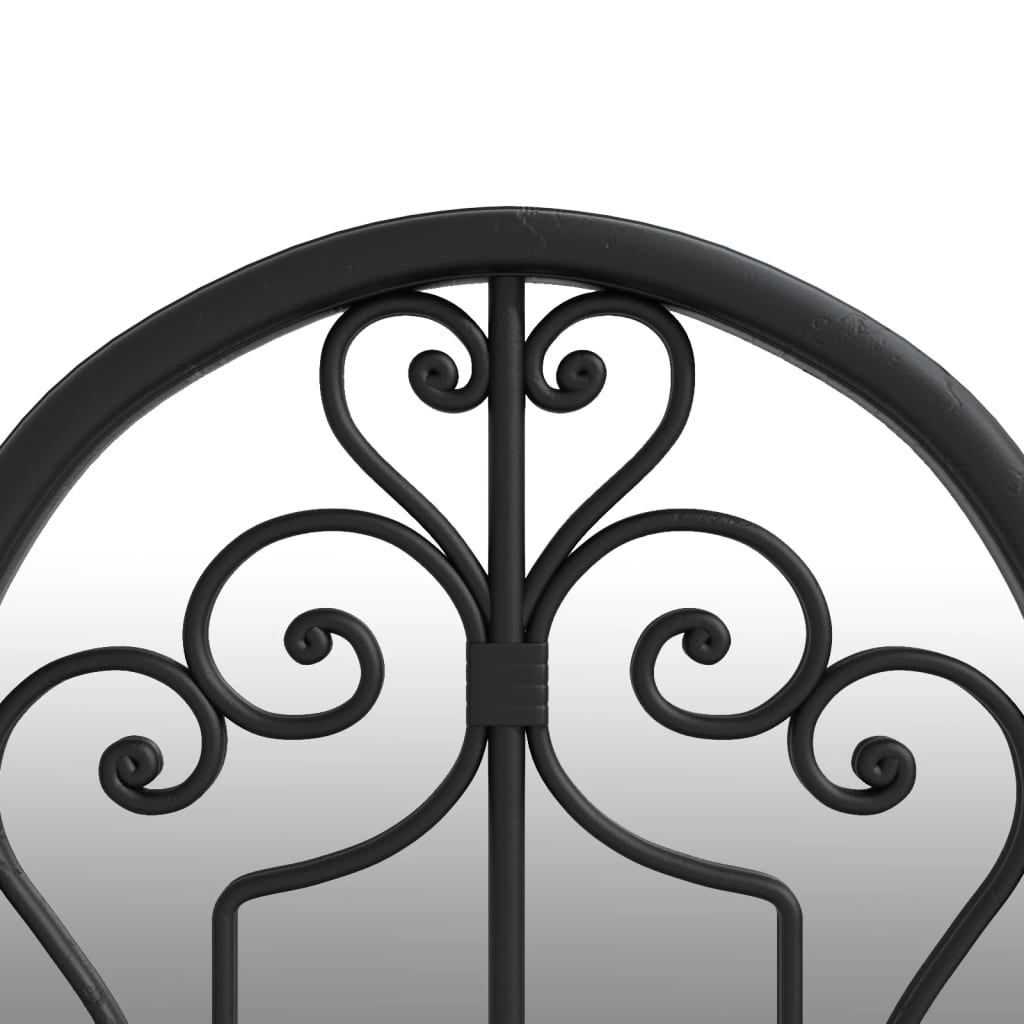 vidaXL Oglindă,negru, 100x45 cm,fier, pentru utilizare în interior vidaXL Oglindă,negru, 100x45 cm,fier, pentru utilizare în interior