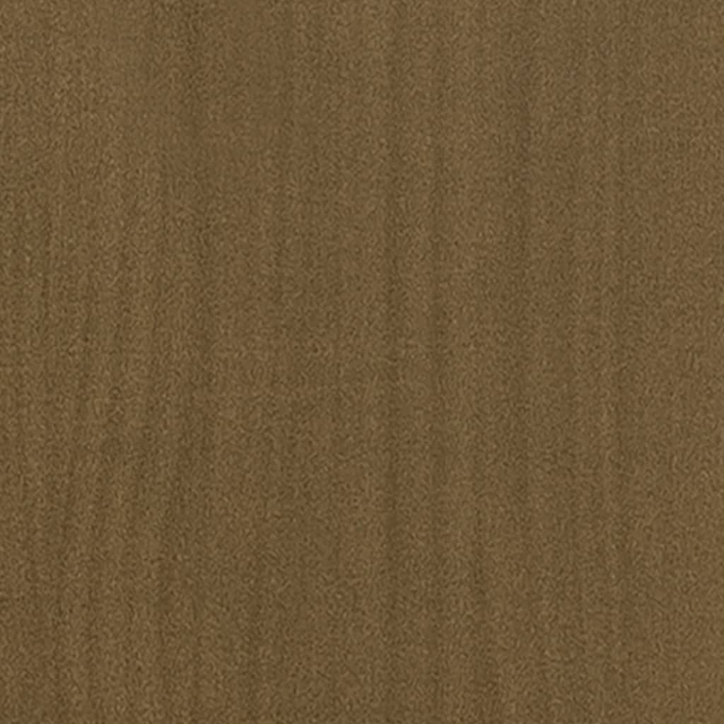 vidaXL Dulap lateral, maro miere, 180x36x65 cm, lemn masiv de pin vidaXL Dulap lateral, maro miere, 180x36x65 cm, lemn masiv de pin