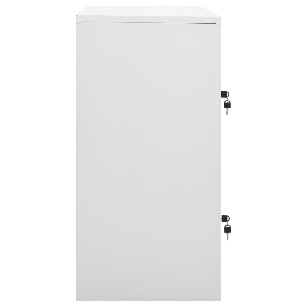 vidaXL Dulapuri vestiar 5 buc. gri deschis/albastru 90x45x92,5 cm oțel vidaXL Dulapuri vestiar 5 buc. gri deschis/albastru 90x45x92,5 cm oțel