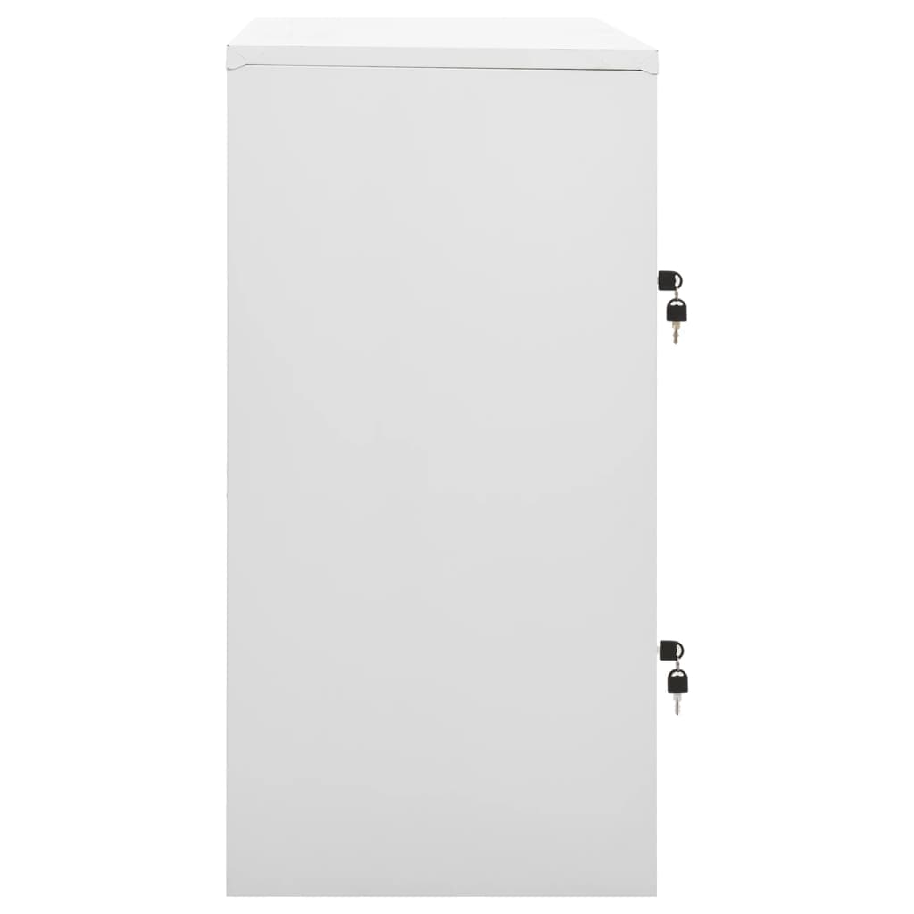 vidaXL Dulapuri vestiar 5 buc. gri deschis/verde 90x45x92,5 cm oțel vidaXL Dulapuri vestiar 5 buc. gri deschis/verde 90x45x92,5 cm oțel