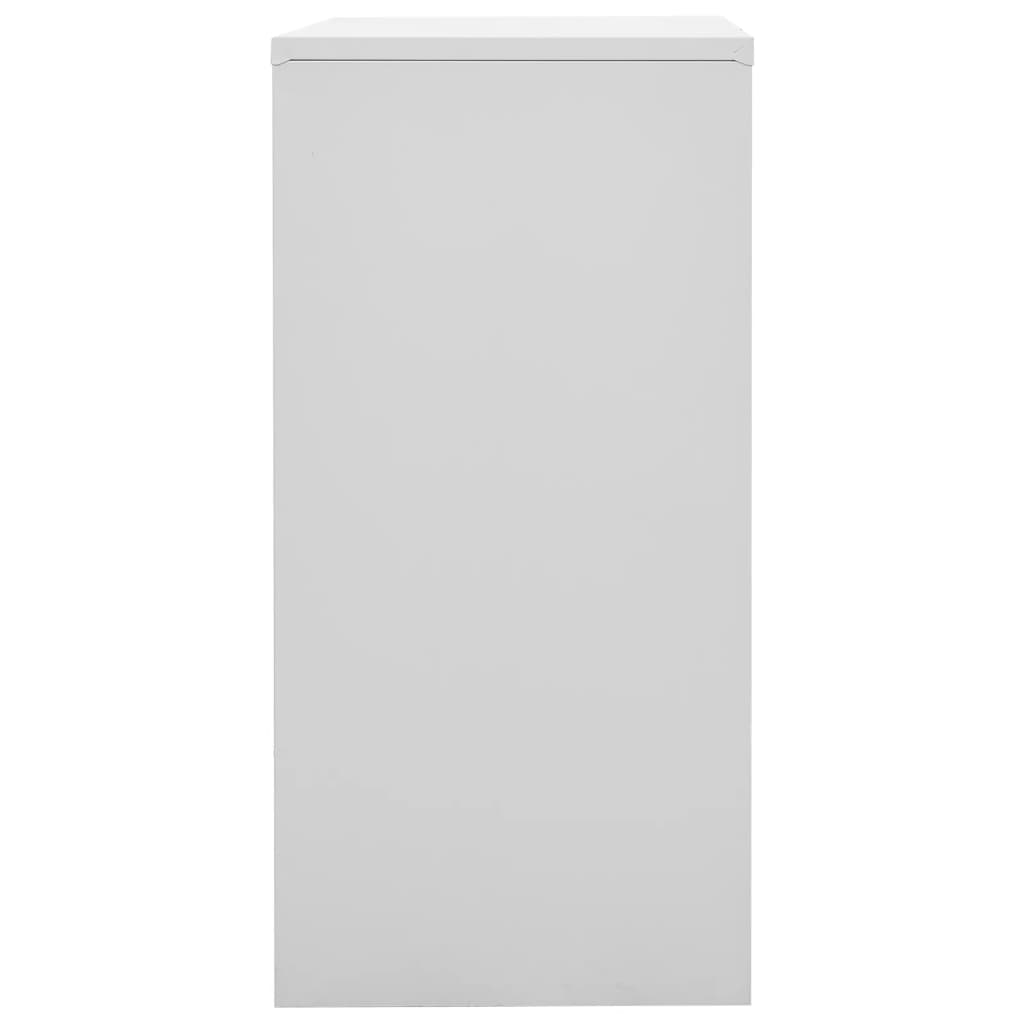 vidaXL Dulapuri vestiar 2 buc. gri deschis și roșu 90x45x92,5 cm oțel vidaXL Dulapuri vestiar 2 buc. gri deschis și roșu 90x45x92,5 cm oțel
