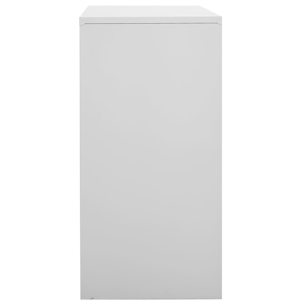 vidaXL Dulapuri vestiar 5 buc. gri deschis 90x45x92,5 cm oțel vidaXL Dulapuri vestiar 5 buc. gri deschis 90x45x92,5 cm oțel