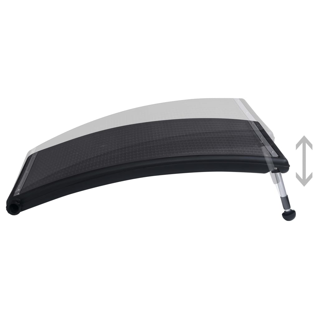 vidaXL Panouri solare de încălzire piscină, 3 buc., 110x65 cm, curbat vidaXL Panouri solare de încălzire piscină, 3 buc., 110x65 cm, curbat